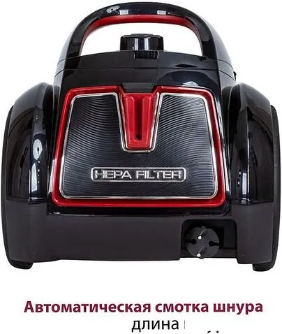 Пылесос Pioneer VC355C (черный/красный)