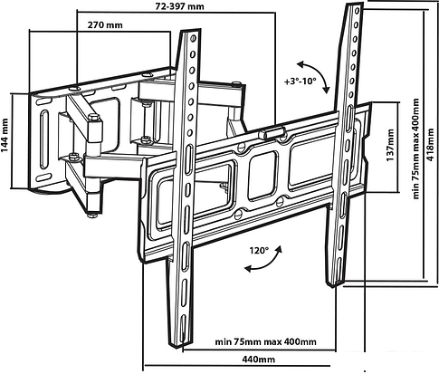 Кронштейн Tuarex OLIMP-406