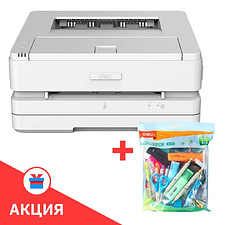 Принтер Deli P2500DW + канцелярский набор Deli H532