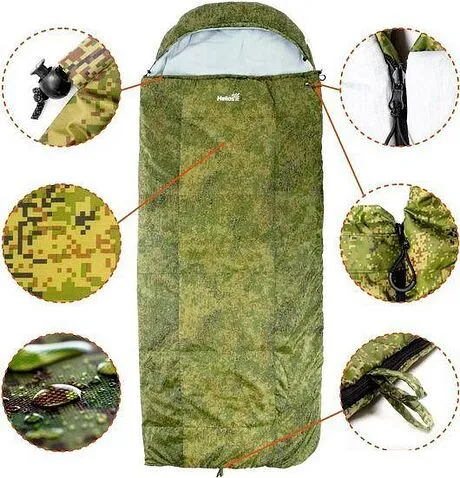 Спальный мешок Helios Батыр Extreme Stratex HS-SB-ST300-220x90