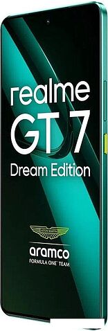 Телефон Realme GT7 Dream Edition RMX5061 16GB/512GB международная версия (Aston Martin зеленый)