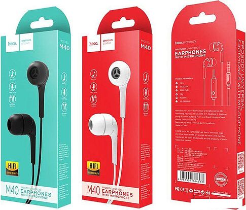 Наушники Hoco M40 (белый)