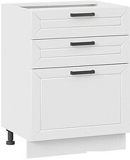 Шкаф напольный Трия Лорас 1Н6Я3 (белый/холст белый) Шкаф напольный Трия Лорас 1Н6Я3 (белый/холст белый)