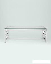 Журнальный столик Stool Group Бруклин 120x60 ECT-013 (прозрачное стекло/сталь серебристый) Журнальный столик Stool Group Бруклин 120x60 ECT-013 (прозрачное стекло/сталь серебристый)