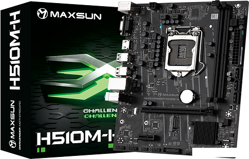 Материнская плата Maxsun Challenger H510M-H