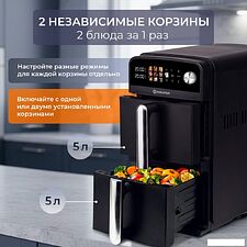 Аэрогриль (аэрофритюрница) Evolution AIRO 10700 Dual