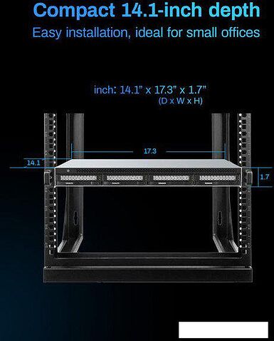 Сетевой накопитель TerraMaster U4-500