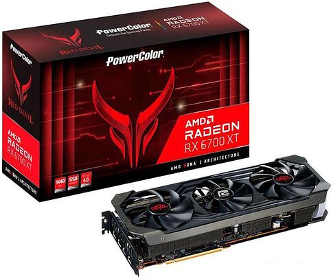 Видеокарта PowerColor Red Devil Radeon RX 6700 XT 12GB GDDR6