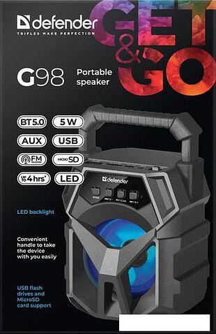 Беспроводная колонка Defender G98