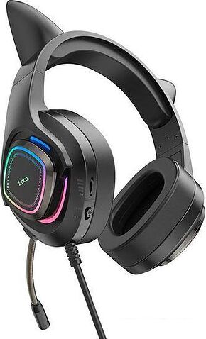 Наушники Hoco W107 (эльф кошка)