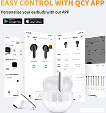 Наушники QCY AilyBuds Pro (белый)