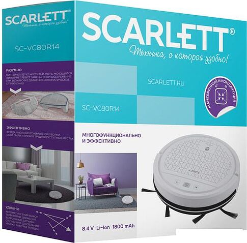 Робот-пылесос Scarlett SC-VC80R14