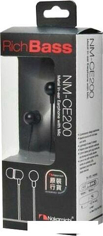 Наушники Nakamichi NM-CE200 (черный)