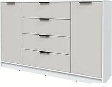 Тумба Интерлиния Концепт КТ-Т160 (персидский жемчуг/белый платинум)