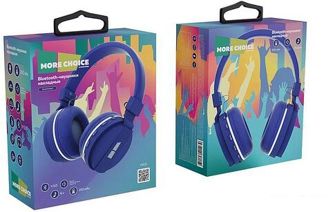 Наушники More Choice HW15 (фиолетовый)