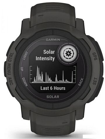 Умные часы Garmin Instinct 2 Solar (черный)