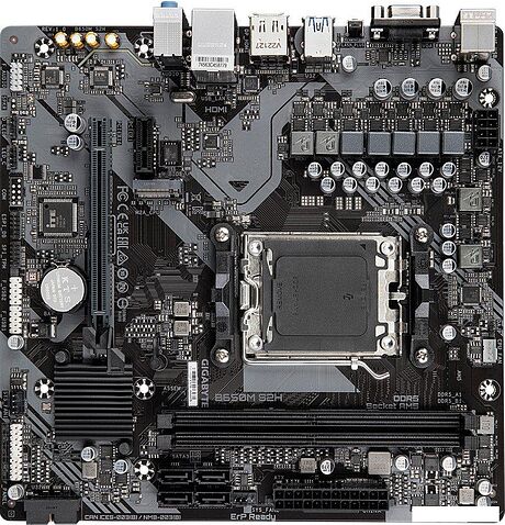 Материнская плата Gigabyte B650M S2H (rev. 1.2)