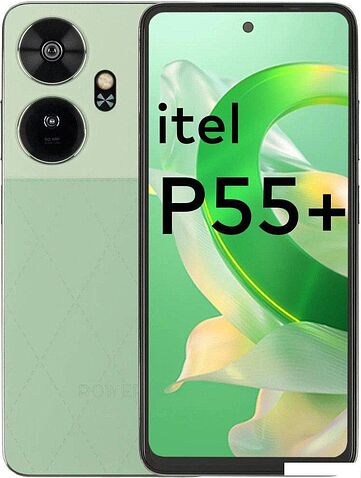 Смартфон Itel P55+ 8GB/256GB (зеленый)