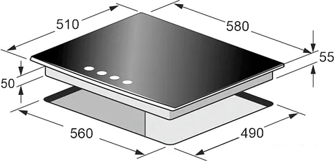 Варочная панель Kaiser KG 6357 Turbo