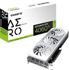 Видеокарта Gigabyte GeForce RTX 4060 Ti Aero OC 8G GV-N406TAERO OC-8GD Видеокарта Gigabyte GeForce RTX 4060 Ti Aero OC 8G GV-N406TAERO OC-8GD