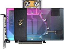 Видеокарта Gigabyte Aorus GeForce RTX 5080 Xtreme Waterforce WB 16G GV-N5080AORUSX WB-16GD