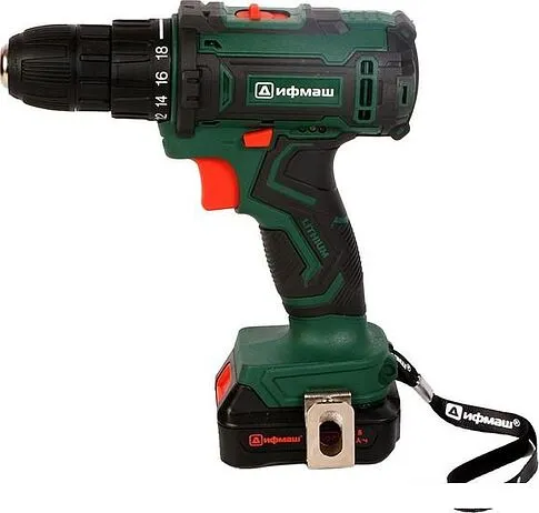 Дрель-шуруповерт Дифмаш ША-12-06 01022512 (с 2-мя АКБ, кейс)