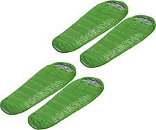 Спальный мешок Sundays Husky ZC-SB101 (4шт, зеленый/темно-синий)