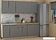 Готовая кухня ЭлиГард Lion 2.2 (дымчатый алмаз/дуб бунратти)
