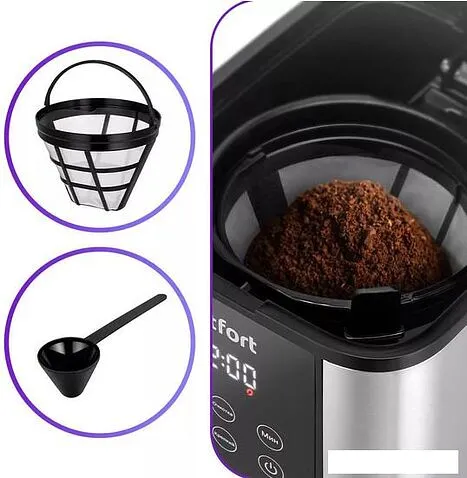 Капельная кофеварка Kitfort KT-7222