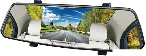 Видеорегистратор-зеркало Digma FreeDrive 214 Night FHD