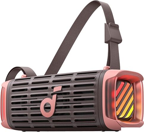 Беспроводная колонка Anker SoundCore Boom 3i (коричневый/розовый)