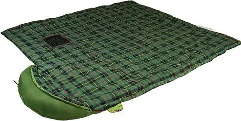 Спальный мешок AlexikA Siberia Compact Plus 200 (правая молния, зеленый)