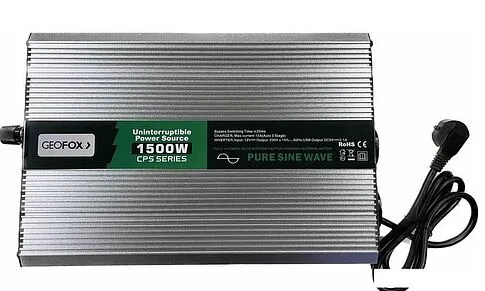 Автомобильный инвертор GEOFOX P 1500W-12V/CPS
