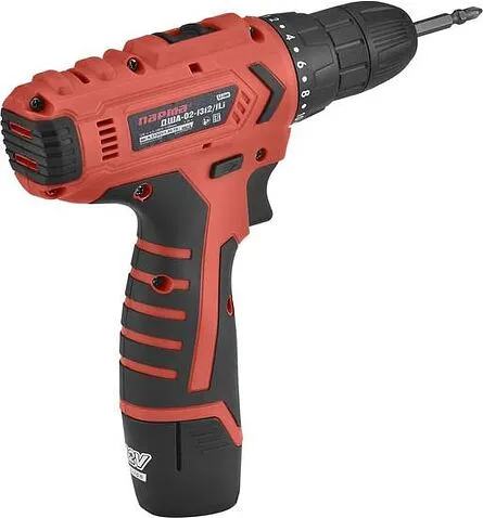 Дрель-шуруповерт Парма ДША-02-1312/1Li 02.021.00005 (с 1-им АКБ)
