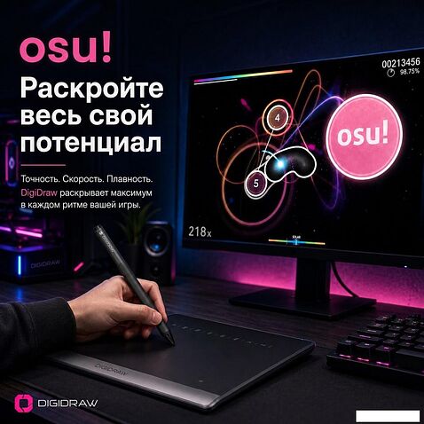 Графический планшет Digidraw Turing Smart S TW410