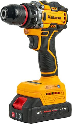 Дрель-шуруповерт Katana BCD5501 (с 2-мя АКБ, кейс)