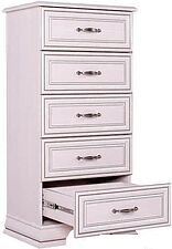 Комод Anrex Tiffany 5S/50 (вудлайн кремовый)