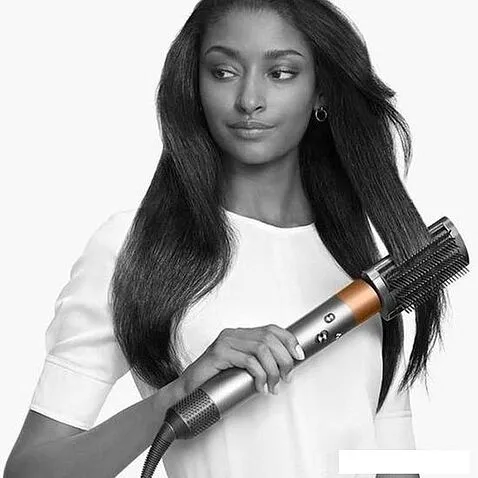 Фен-стайлер Dyson Airwrap Complete Long HS05 (синий/розовое золото)