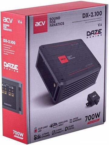 Автомобильный усилитель ACV DX-2.100 v4