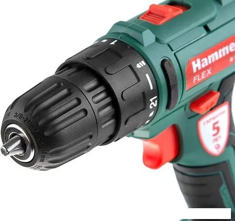 Дрель-шуруповерт Hammer Flex ACD18BS (с 2-мя АКБ, кейс)