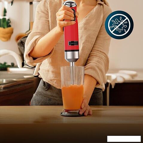 Погружной блендер Cecotec Power RetroRed 1200MAX