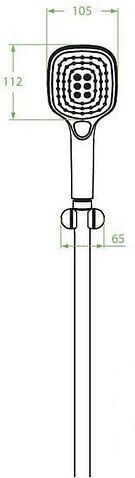 Душевой гарнитур Laveo Zorita NLZ 60AD