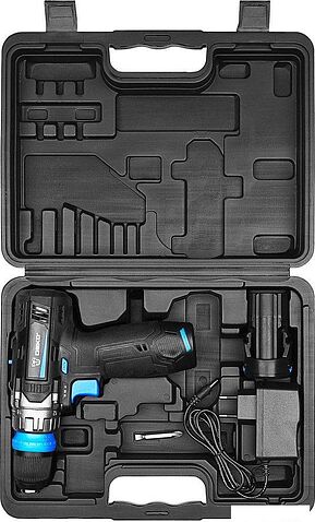 Дрель-шуруповерт Deko ZKCD12V PRO 084-1013 (с 2-мя АКБ, кейс)