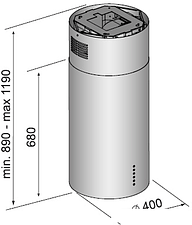 Кухонная вытяжка Korting KHA4970X Кухонная вытяжка Korting KHA4970X