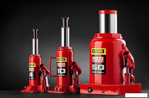 Бутылочный домкрат Stayer 43160-3 3т