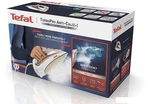 Утюг Tefal Turbo Pro Anti-Calc+ FV5697E0