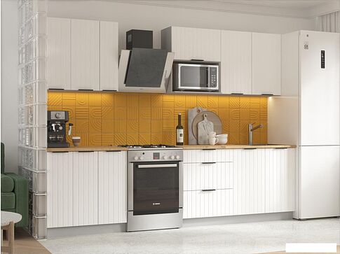 Готовая кухня Arvento АНТА-плюс 2.2м (белый)