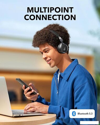 Наушники Anker Soundcore H30i (черный)