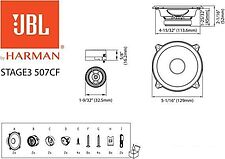 Компонентная АС JBL Stage3 507CF