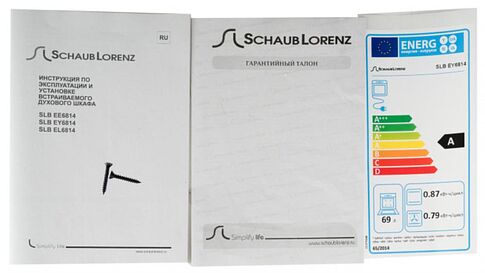 Электрический духовой шкаф Schaub Lorenz SLB EY6814